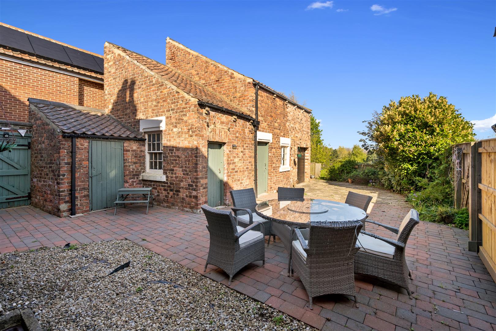 Rear Garden With Patio